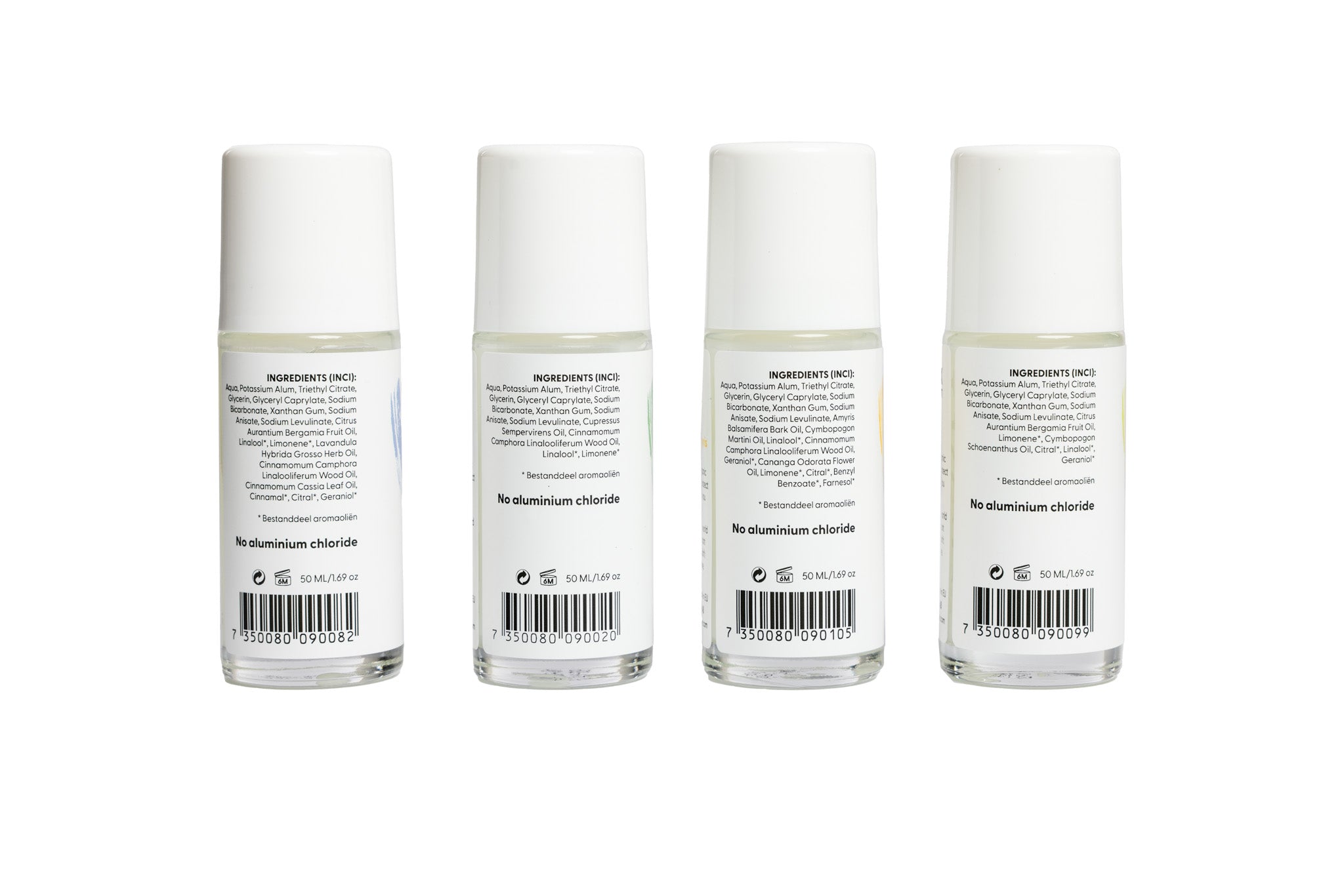 Sample pack - all 4 Undercover agent best natural deodorants-4