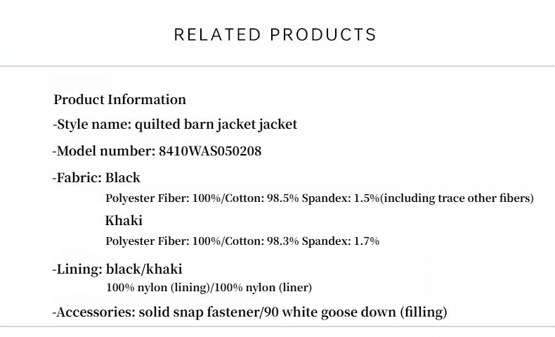 "Diamond Texture" Splicing Lapel 90 White Goose Down Barn Jacket Down Jacket Women-3