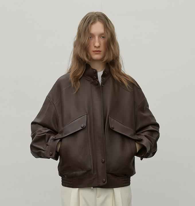 Fireladyfur Women's Genuine Sheep Leather Motorcycle Short Jacket "Loveless Muse"-0