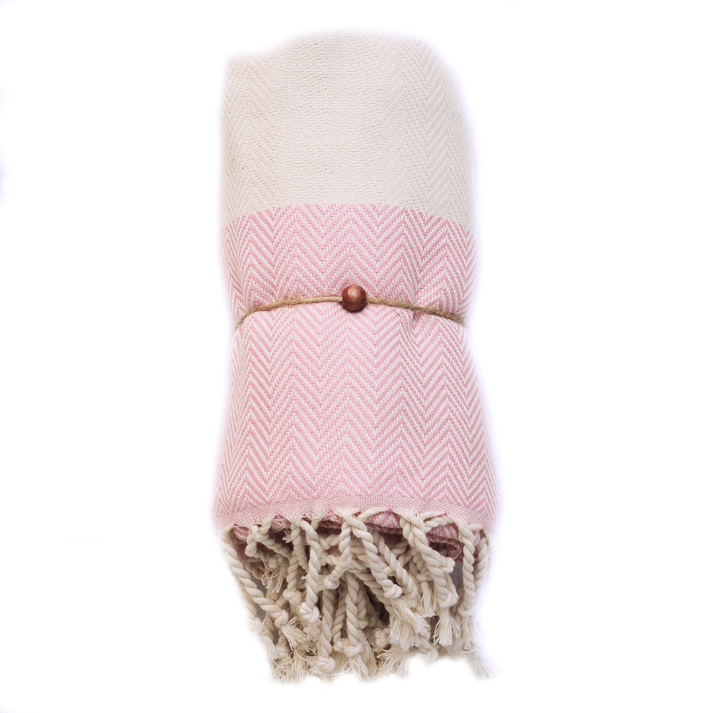 Bath & Body - Herringbone Pink-1