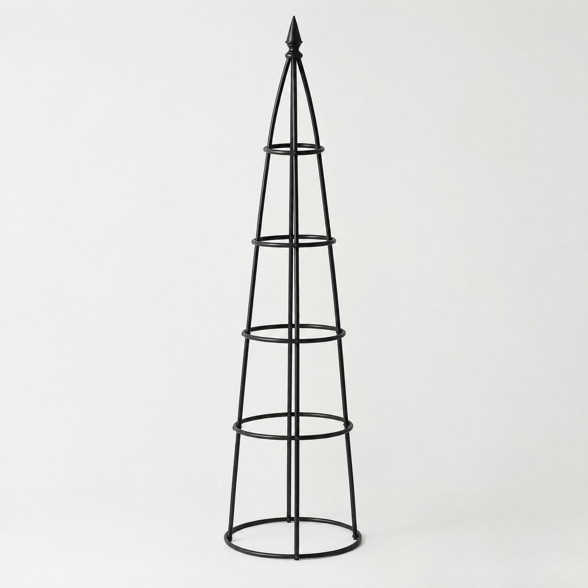 Adjustable Round Obelisk Garden Trellis