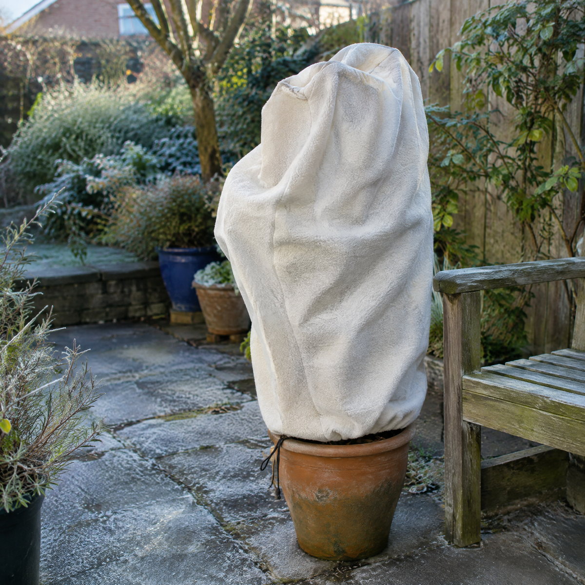 Frost Protection Fleece Plant Covers, 3-Pack
