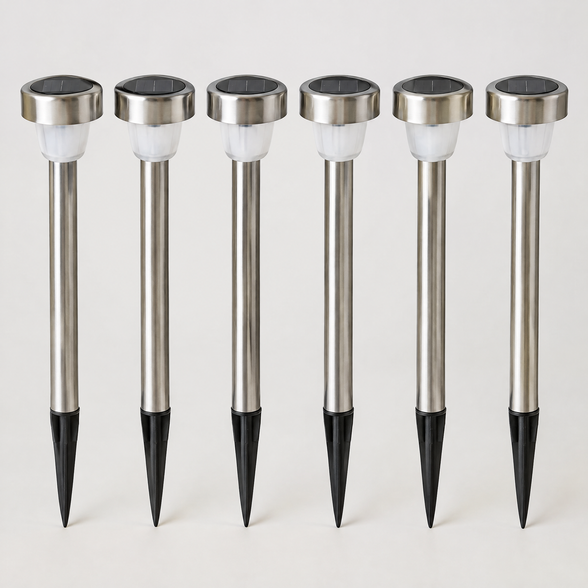 Solar Path Lights, 6-Pack